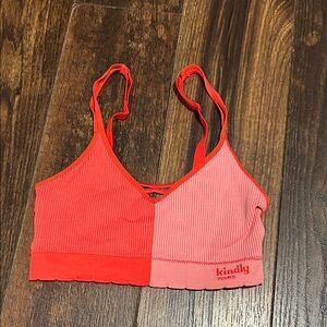 Kindly Yours Women's Red and Pink Top